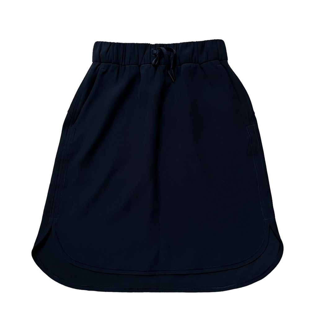 Lululemon On The Fly Skirt Woven Black Size 2